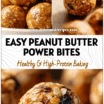 Close-up of Healthy Energy Balls made with oats, peanut butter, and honey for a wholesome Oatballs Recipe.